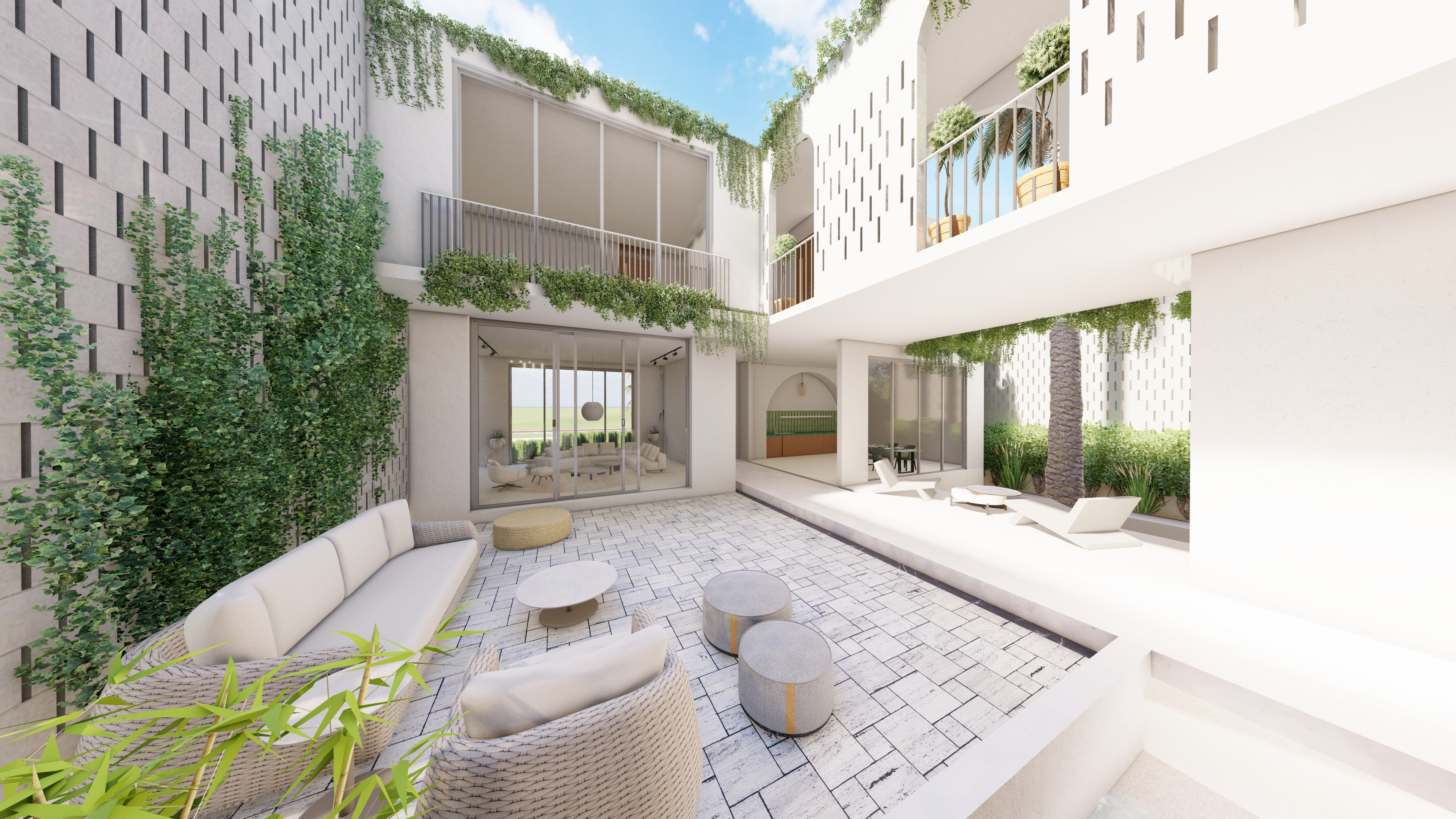 Dubai Heritage Villa Architecture - Luxury Residential Design UAE